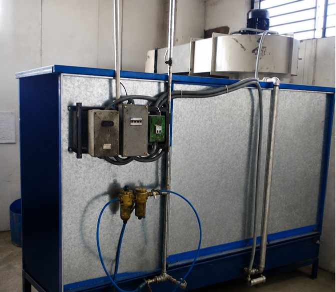 Industrial Paint Booth